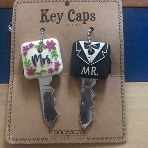 Mr and Mrs Key Caps